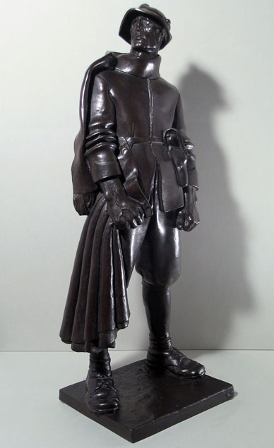 Baroni, standing alpine soldier